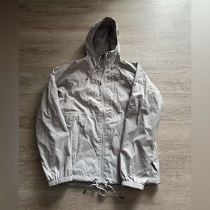 The North Face Men's Light Gray Raincoat